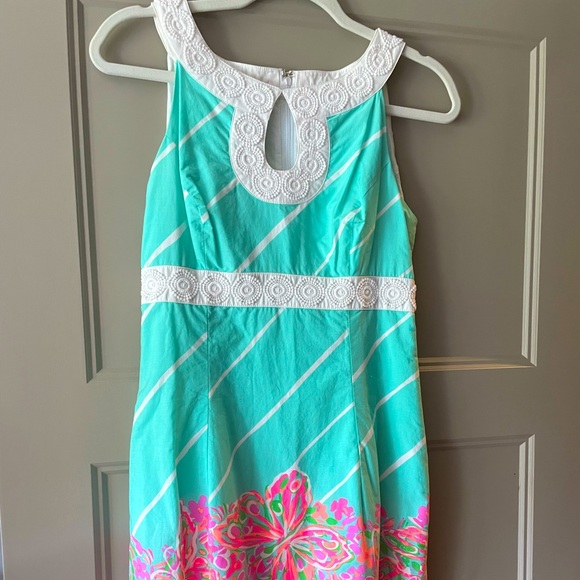 Lilly Pulitzer Candice Keyhole Butterfly Dress - Picture 1 of 7